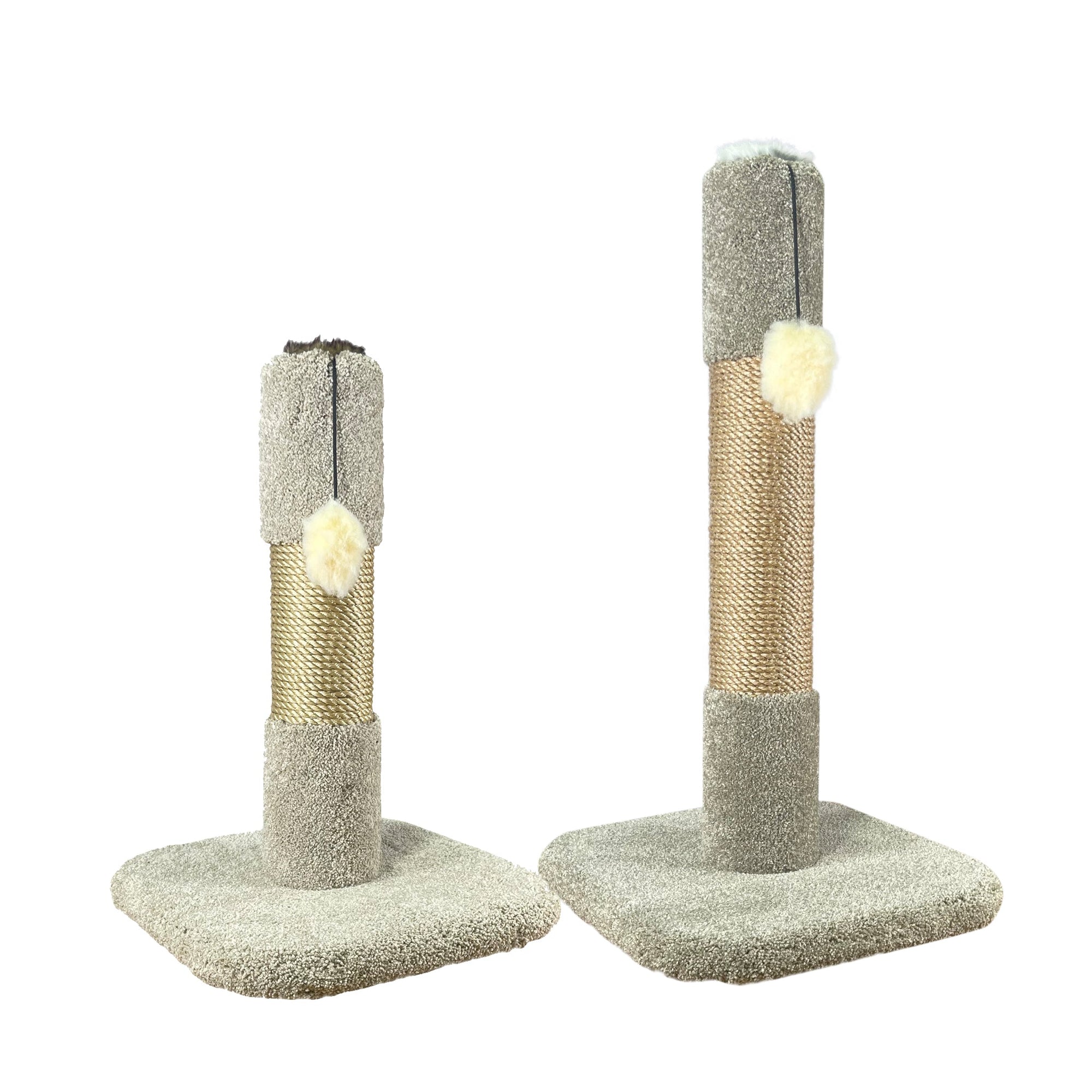 KatAttack Sierra Post Sisal with Square Base - ComfyPet Products