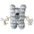Patchwork Dog Bear Greybar 6 Inch - ComfyPet Products
