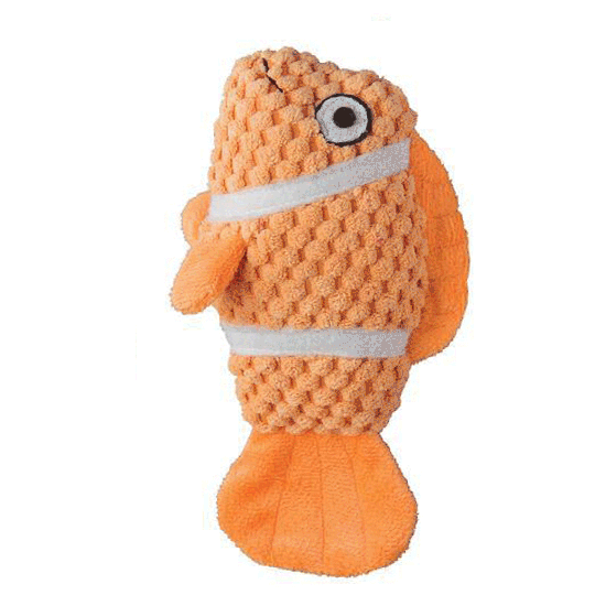 Patchwork Dog Tropical Fish 6 Inch - ComfyPet Products