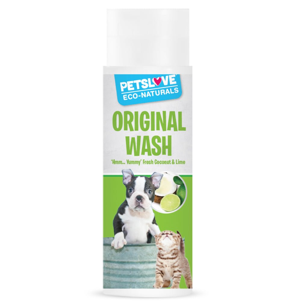 Petslove, Natural Hypoallergenic Original Wash, Coconut &amp; Lime, 250ml - ComfyPet Products