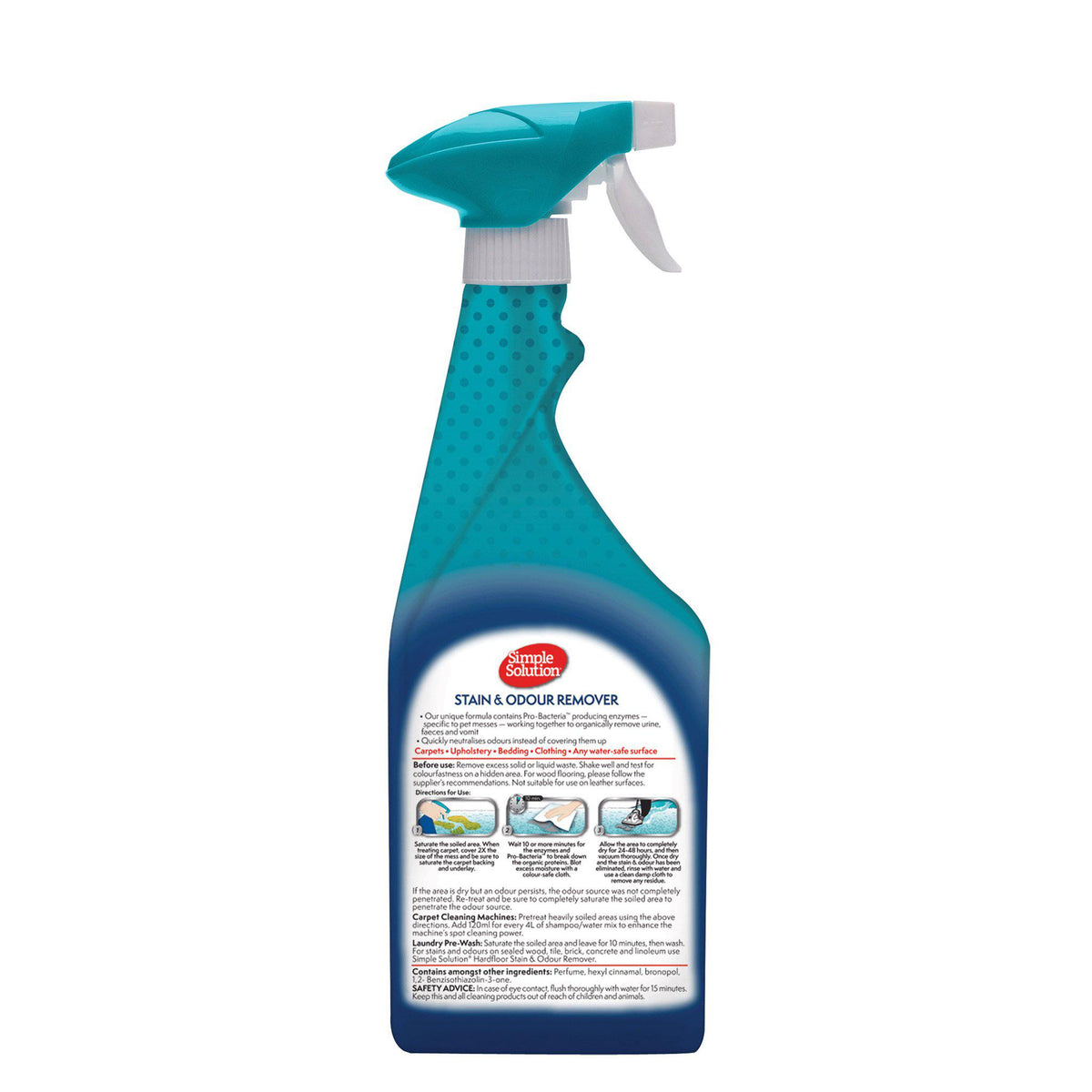 Simple Solution Dog Stain &amp; Odour Remover 750ml - ComfyPet Products