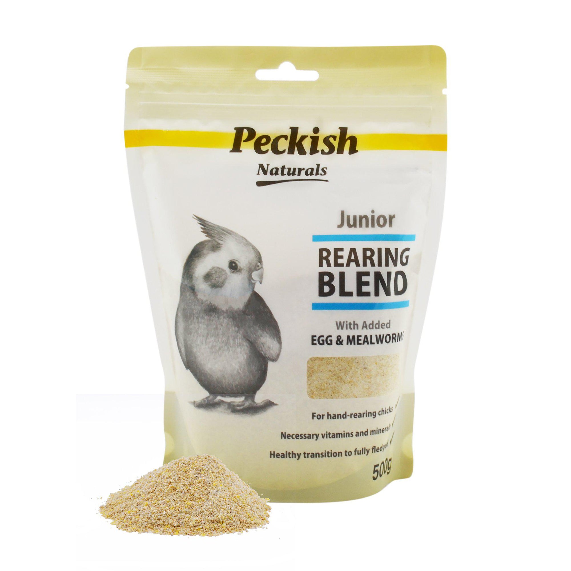 Peckish Naturals Junior Rearing Blend - Egg & Mealworm - ComfyPet Products