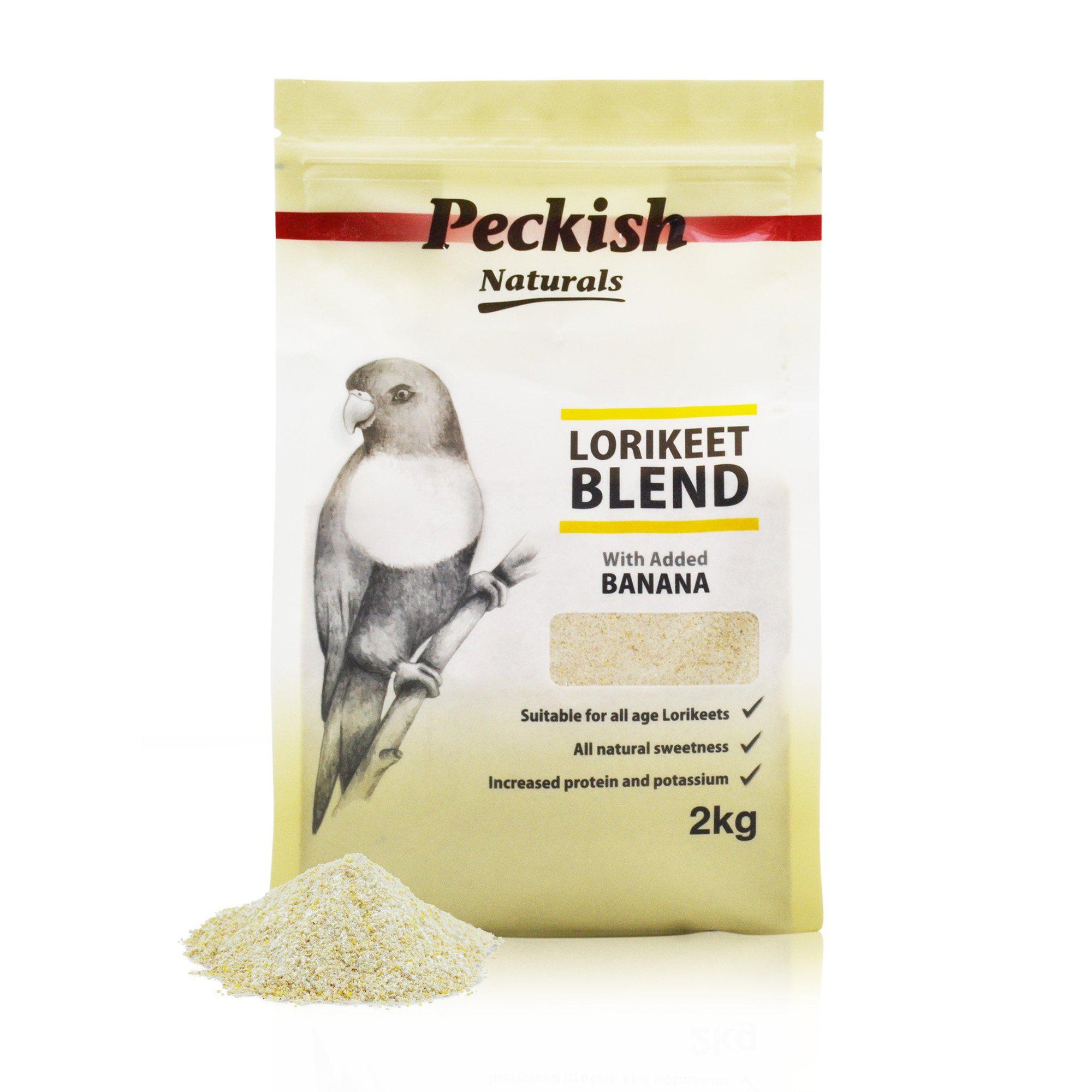 Peckish Naturals Adult Lorikeet Blend - Banana - ComfyPet Products