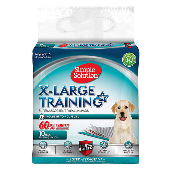 Simple Solution X-Large Training Pads 10 Pack - ComfyPet Products