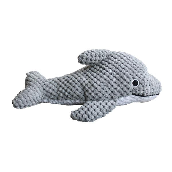 Patchwork Dog Dolphin 10 Inch