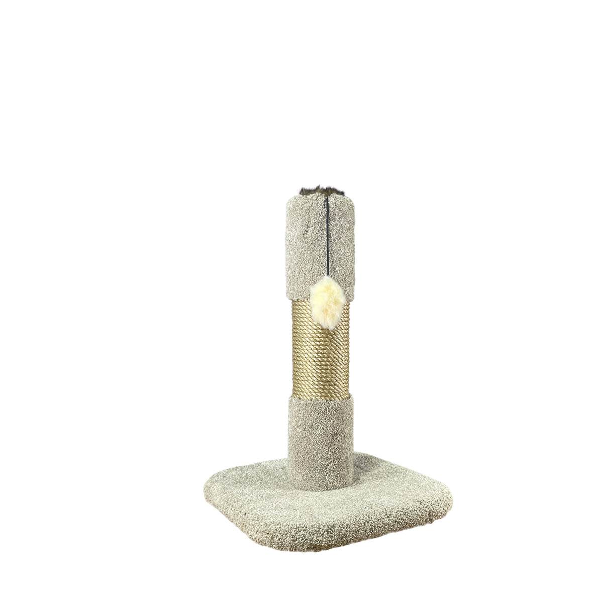 KatAttack Sierra Post Sisal with Square Base